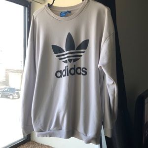Adidas white sweatshirt